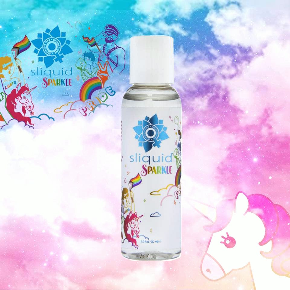 Sliquid Water Based Lube Sliquid Sparkle Pride Lube
