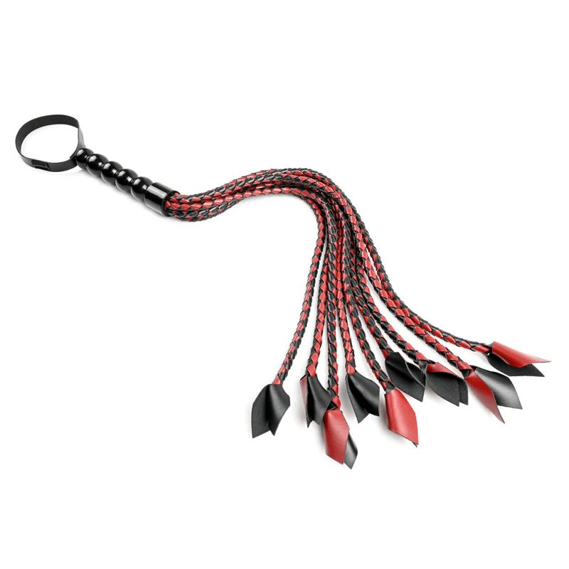 Sportsheets Saffron Braided Flogger - XOXTOYS