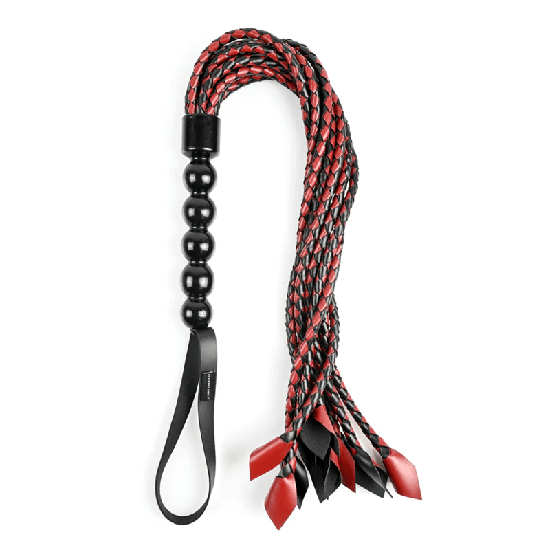 Sportsheets Saffron Braided Flogger - XOXTOYS