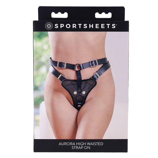 Sportsheets Aurora High Waisted Strap-On Harness - XOXTOYS