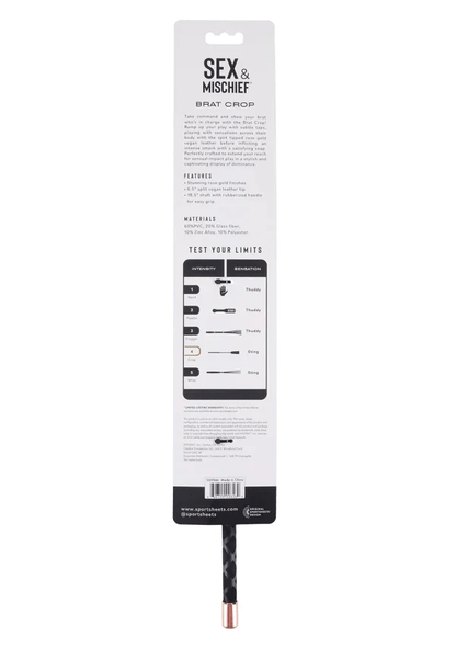 Sportsheets Riding Crops & Whips Sportsheets S&M Brat Crop