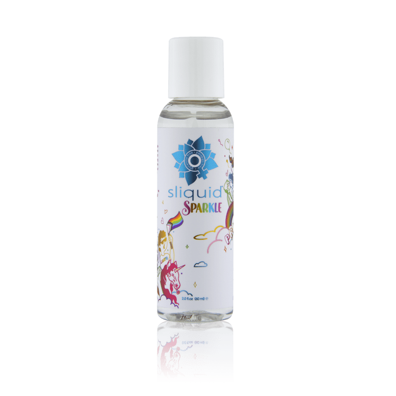 Sliquid Water Based Lube 2oz Sliquid Sparkle Pride Lube