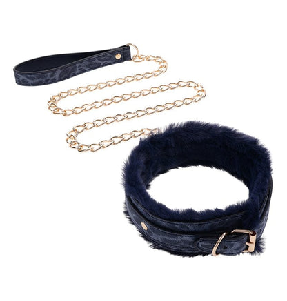 Sportsheets BDSM Sportsheets Sex & Mischief Cougar Fur Collar & Leash