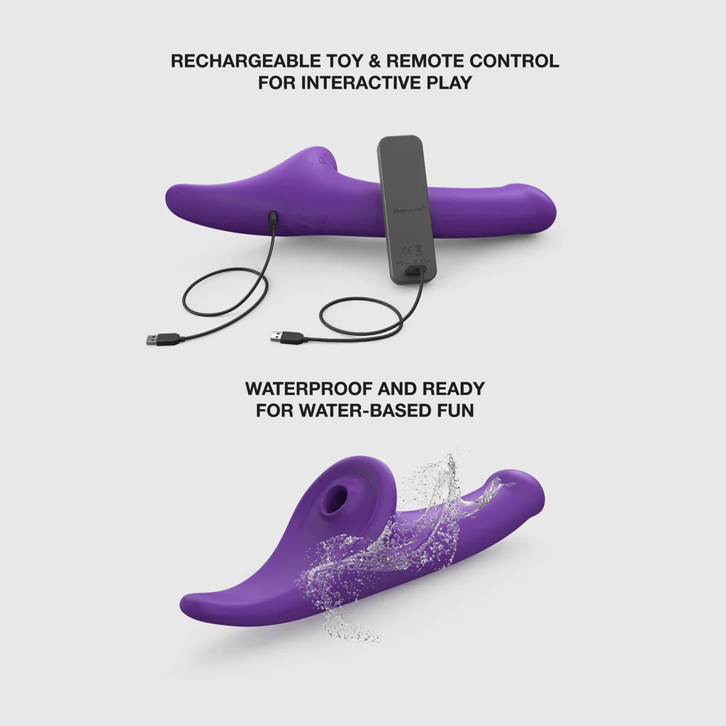 Strap On Me Dildo Strap On Me Multi Orgasm Semi-Realistic Dildo