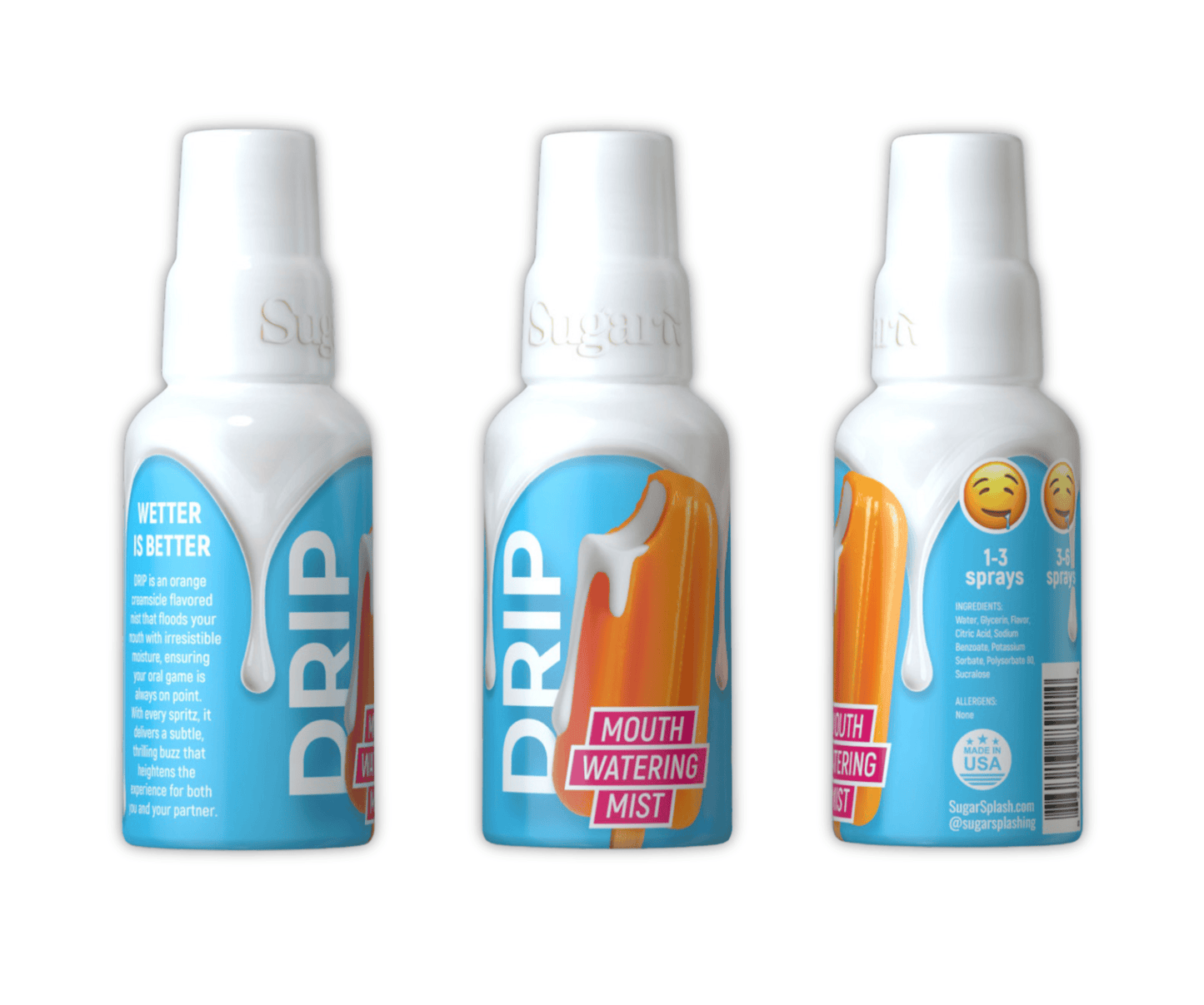Sugar Splash oral sex spray Sugar Splash Drip Mouth Watering Mist Spray
