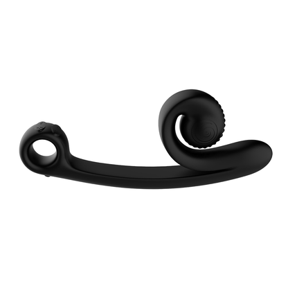 SVibe Vibrator Black SVibe Curve Snail Dual Stimulator