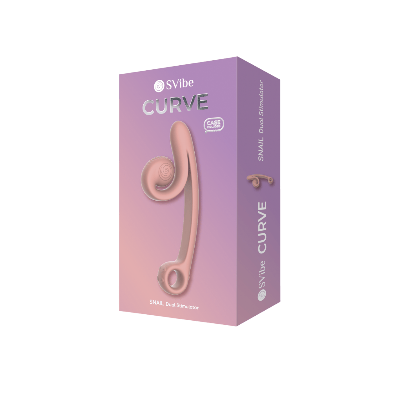 SVibe Vibrator SVibe Curve Snail Dual Stimulator