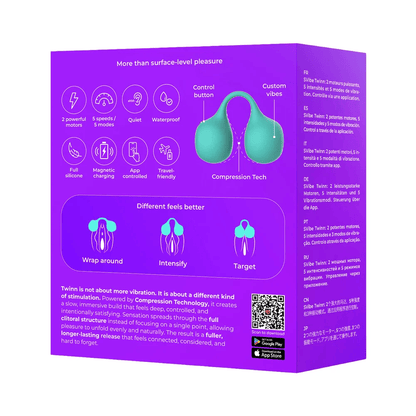 SVibe Vibrator SVibe Snail Twinn Clit Hugging Vibe