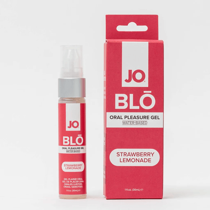 System JO oral sex spray System Jo Blō Oral Pleasure Gel Strawberry Lemonade