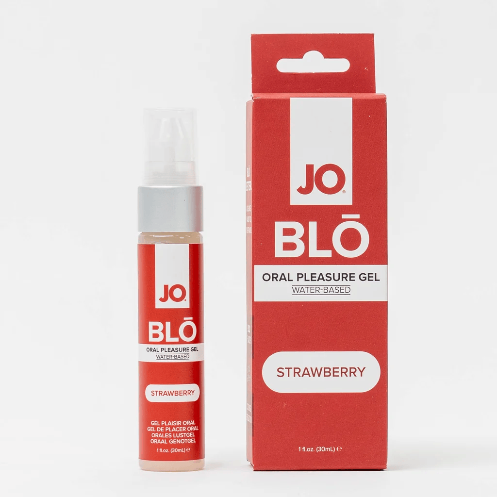 System JO oral sex spray System Jo Blō Oral Pleasure Gel Strawberry