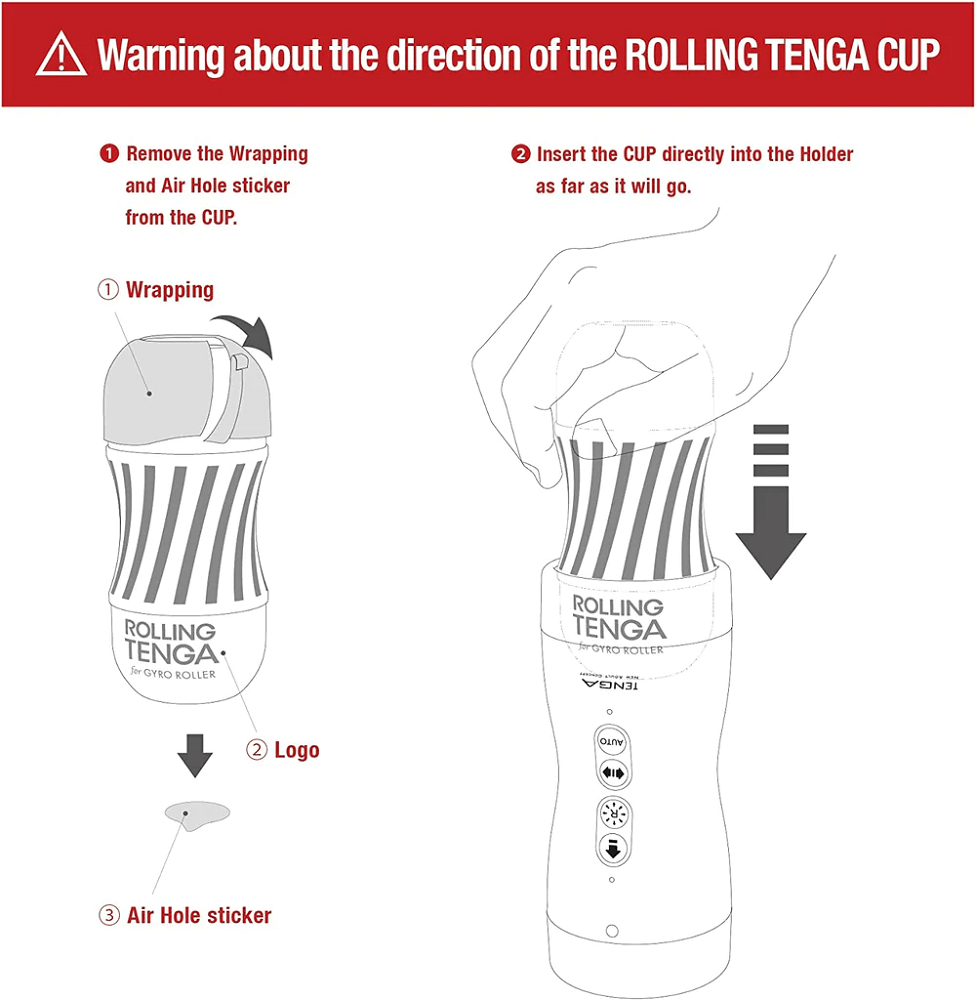 Tenga Accessories / Miscellaneous Tenga Vacuum Gyro Roller