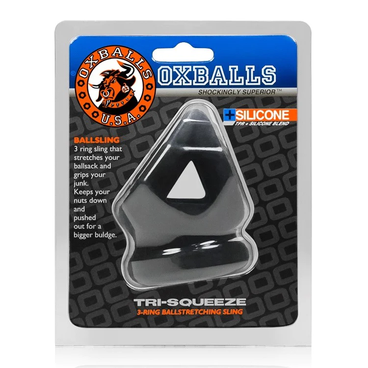 OxBalls Tri-Squeeze Cocksling & Ballstretcher - XOXTOYS