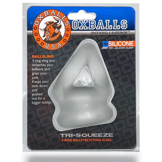 OxBalls Tri-Squeeze Cocksling & Ballstretcher - XOXTOYS