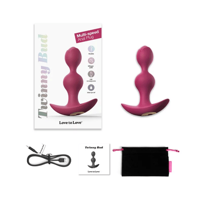 Love To Love Anal Toys Love To Love Twinny Bud Anal Plug