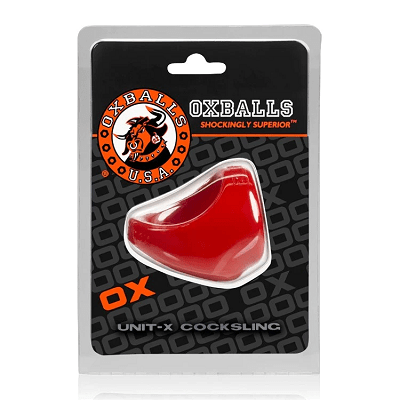 Oxballs Cock Rings Red OxBalls Unit-X Cocksling