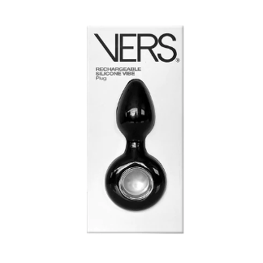 Vers Anal Toys Vers Rechargeable Silicone Vibe Plug