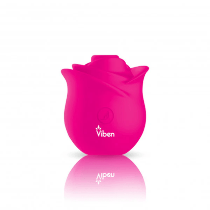 Hot pink Viben Zen Rose clitoral stimulator product image
