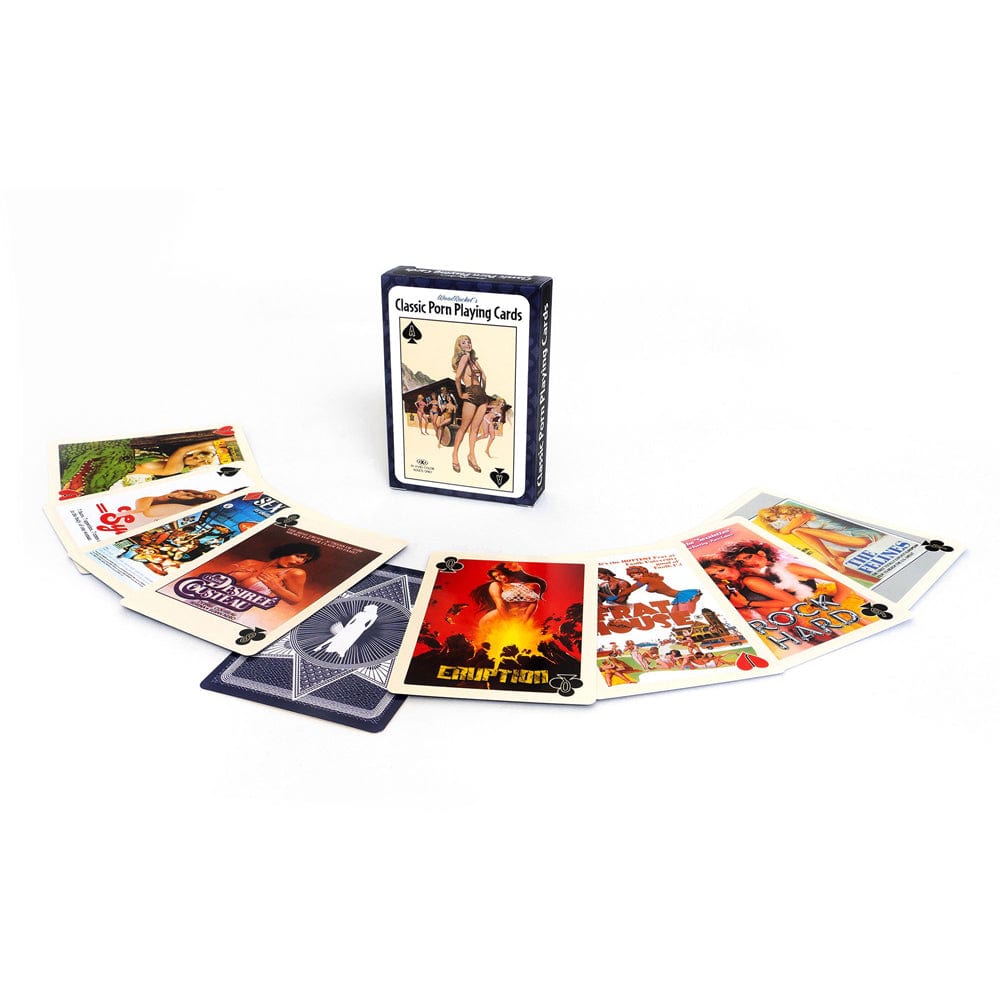 Wood Rocket Classic Porn Playing Cards deck