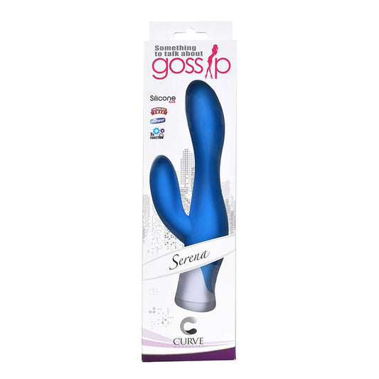 XR Brands Gossip Serena Rabbit Vibrator packaging image