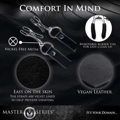 XR Brands BDSM XR Brands Labia Spreader Straps XL