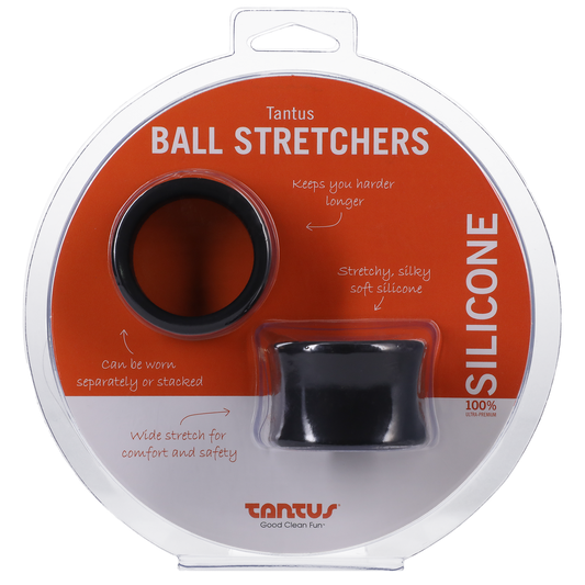 Tantus Super Soft Black Ball Stretcher Kit - XOXTOYS