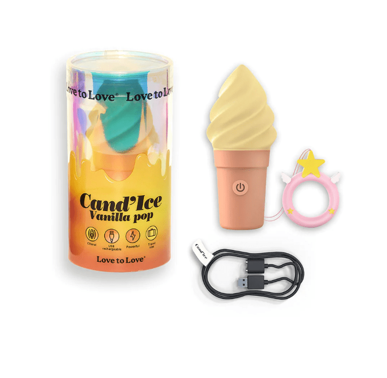 Love to Love Candi'ice Vanilla Pop Mini Vibe - XOXTOYS