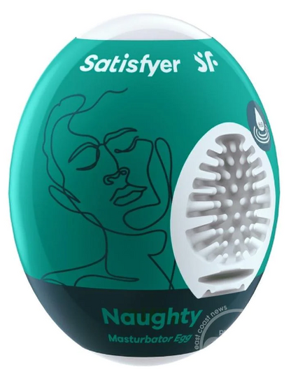 Satisfyer Masturbator Egg Naughty - XOXTOYS