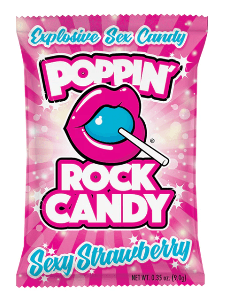 Rock Candy Novelties & Parties Sexy Strawberry Rock Candy Poppin Explosive Sex Candy