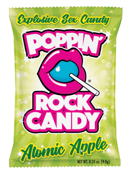 Rock Candy Novelties & Parties Atomic Apple Rock Candy Poppin Explosive Sex Candy