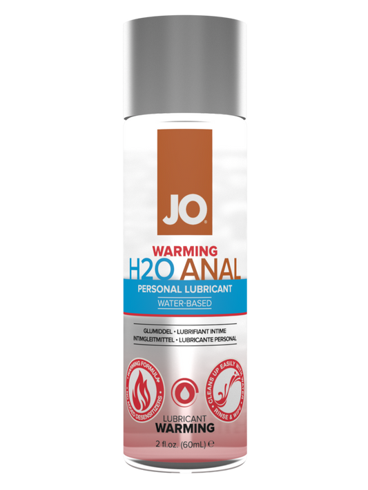 System JO H2O Anal Warming Lube - XOXTOYS