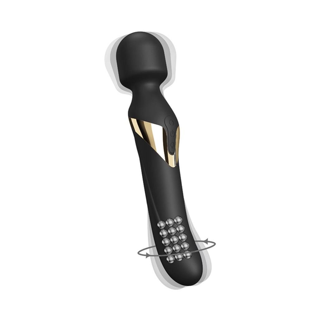 Dorcel Wand Vibrators Dorcel Dual Orgasms Gold Wand Massager