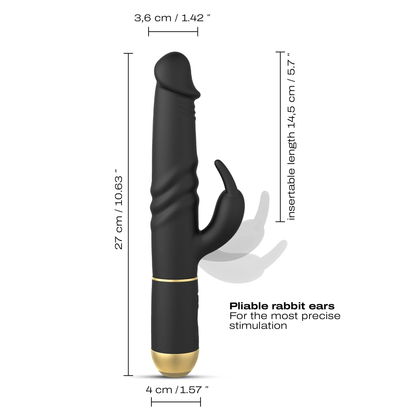 Dorcel Furious Rabbit Vibrator 2.0 Intense Dual Stimulation XOXTOYS Dorcel Furious Rabbit Vibrator 2.0 Intense Dual Stimulation XOXTOYS