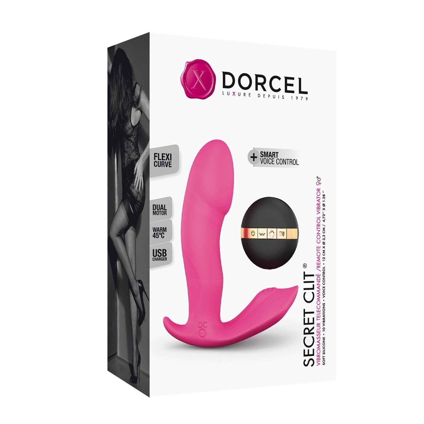 Dorcel Secret Clit Remote Controlled Vibrator - XOXTOYS