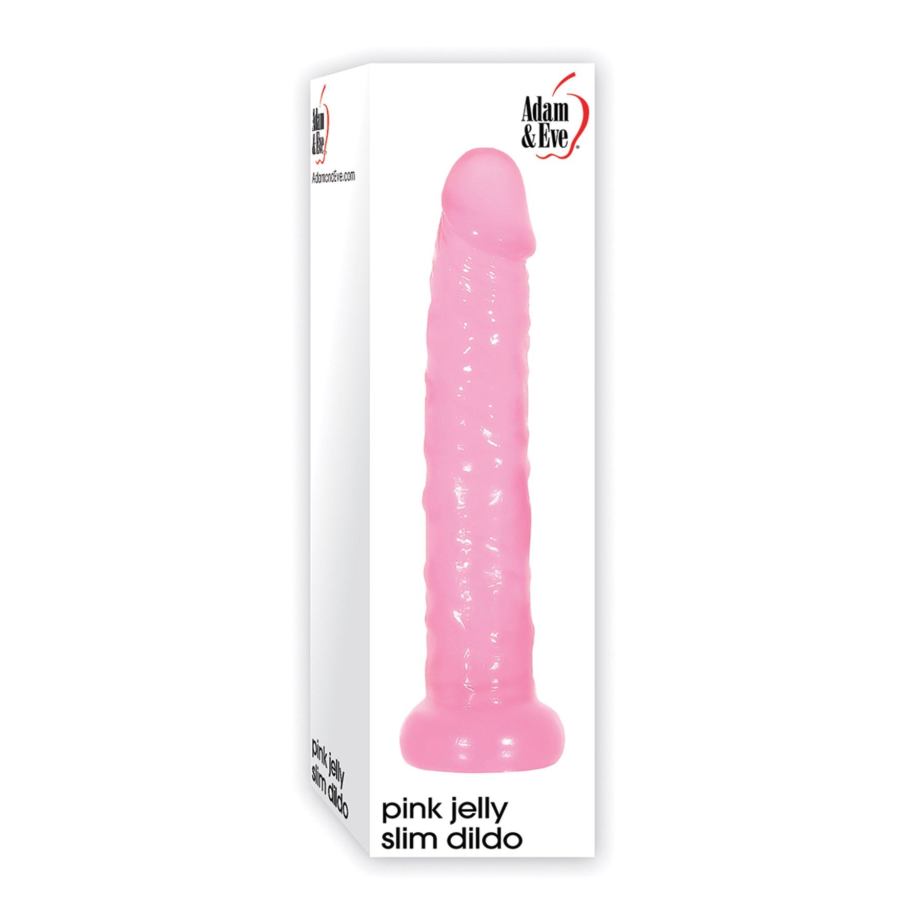 Adam & Eve Pink Jelly Slim Dildo 5"-Dildos-Adam & Eve-XOXTOYS