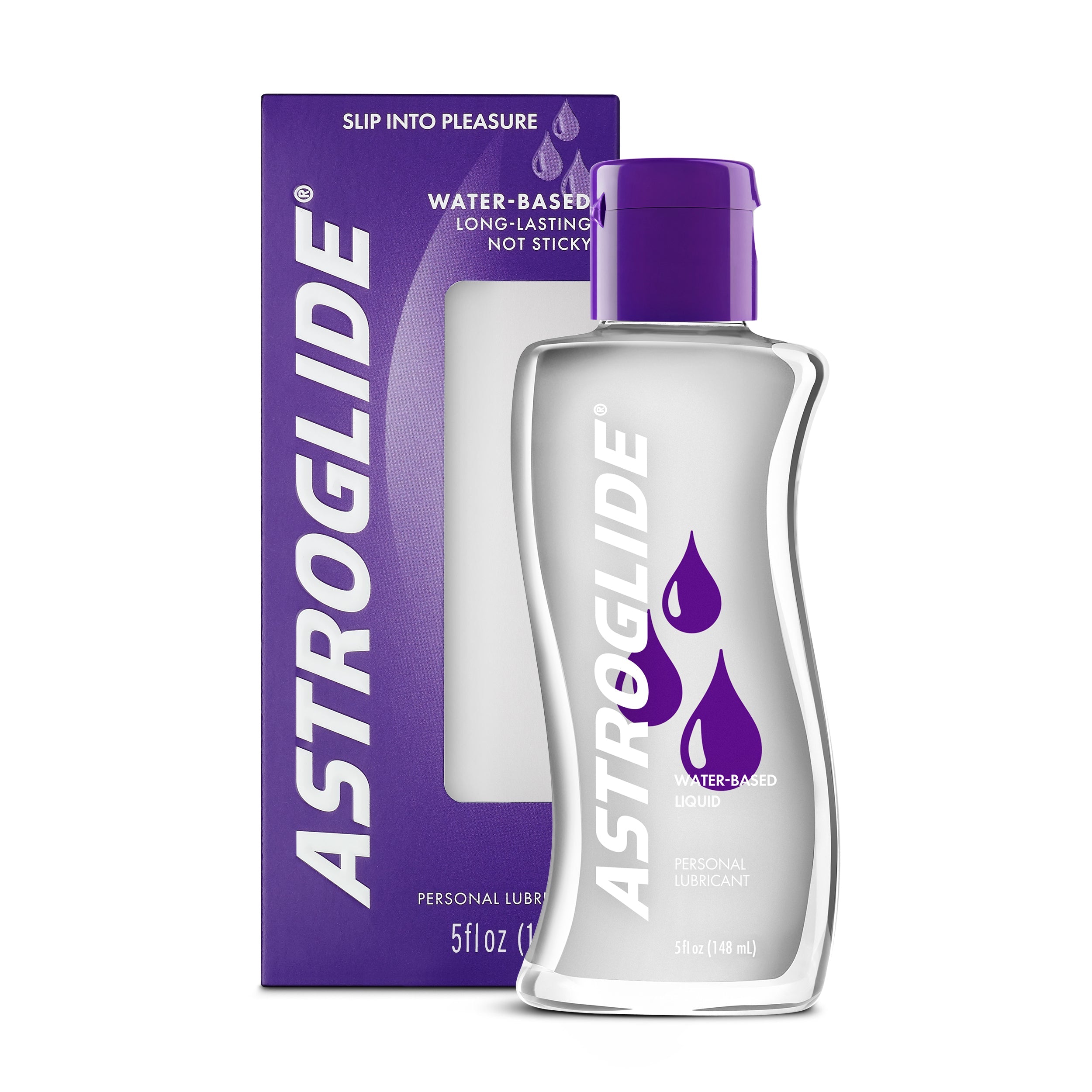 Astroglide Liquid Water Based Lubricant-Lubes & Lotions-Astroglide-2.5oz-XOXTOYS