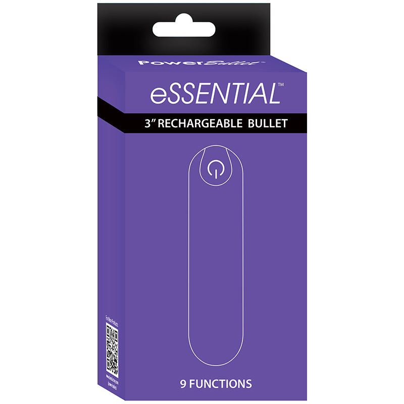 BMS Factory Essential Rechargeable Bullet Vibe-Vibrators-BMS Factory-Purple-XOXTOYS