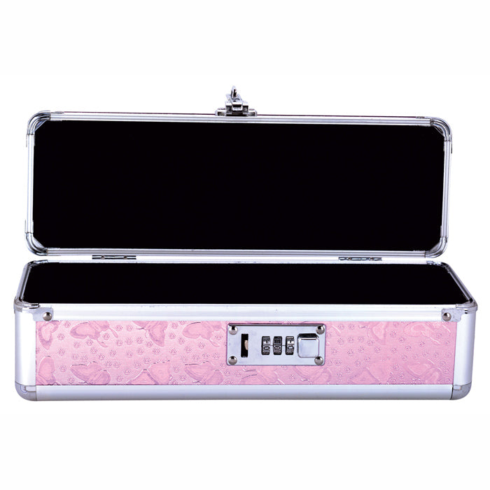BMS Factory Lockable Vibrator Case Medium-Accessories-BMS Factory-Pink-XOXTOYS