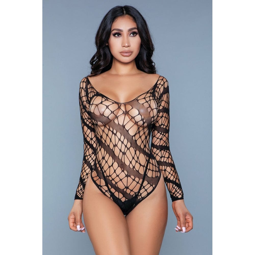 BeWicked Let Me Love You Black Bodysuit - XOXTOYS