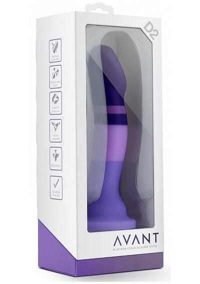 Blush Dildos Blush Avant D2 Purple Rain Dildo