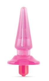 Blush B Yours Pink Basic Vibra Plug - XOXTOYS