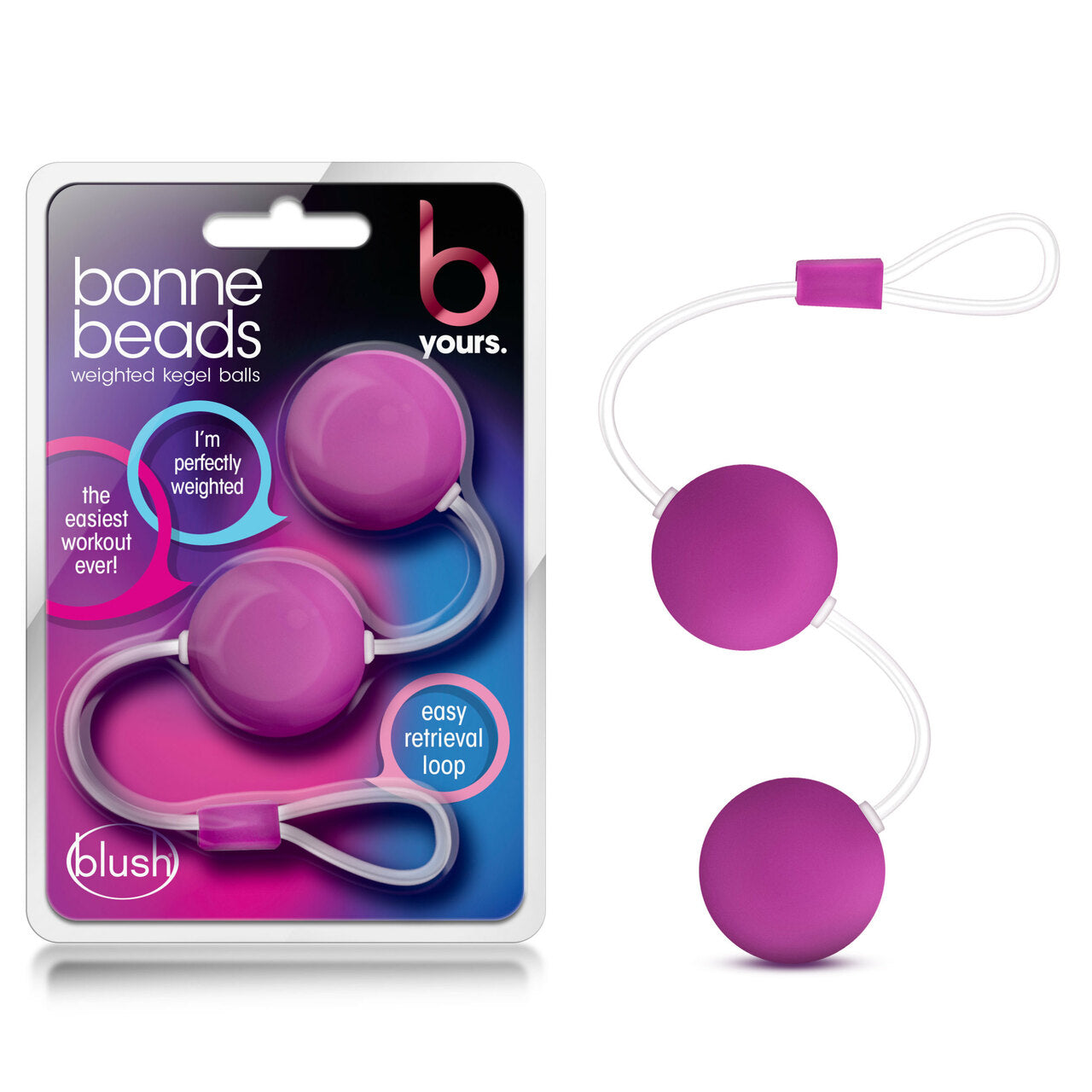Blush B Yours Pink Bonne Beads-Kegel Toys-Blush-XOXTOYS