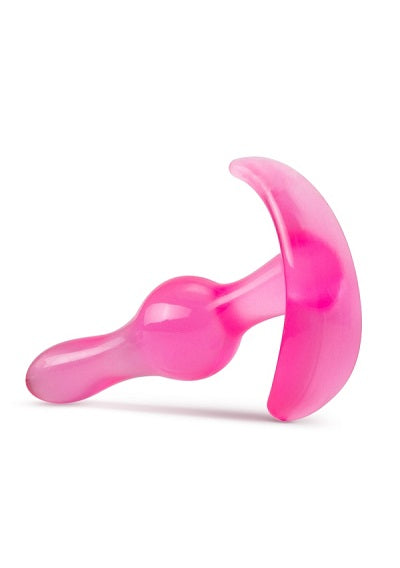 Blush B Yours Pink Curvy Anal Plug - XOXTOYS