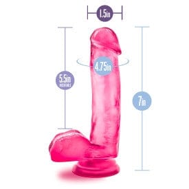 Blush Dildos Blush B Yours Pink Sweet n Hard 1