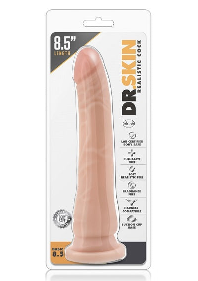 Blush Dr. Skin Beige Realistic Cock Basic 8.5-Sex Toys-Blush-XOXTOYS