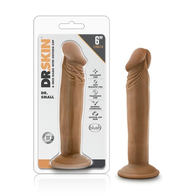 Blush Sex Toys Blush Dr. Skin Dr. Small 6 Inch Dildo