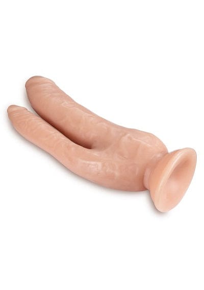 Blush Sex Toys Blush Dr. Skin Vanilla 8 Inch DP Cock