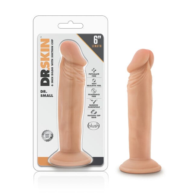 Blush Sex Toys Blush Dr. Skin Dr. Small 6 Inch Dildo