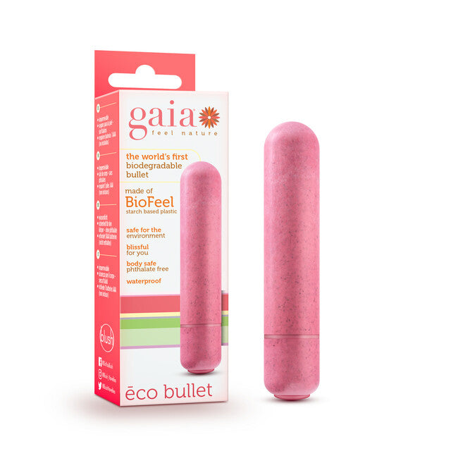 Blush Gaia Coral Eco Bullet-Vibrators-Blush-XOXTOYS
