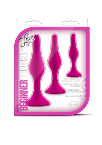Blush Luxe Pink Beginner Plug Kit - XOXTOYS