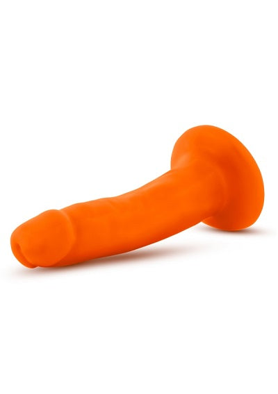 Blush Neo Neon Orange 6 Inch Dual Density Cock-Sex Toys-Blush-XOXTOYS